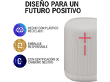 Altavoz inalámbrico - Ultimate Ears EPICBOOM, Bluetooth, 94 dBC, 17 horas, USB-C, EQ adaptativo, Sonido 360º, Clasificación IP67, Blanco