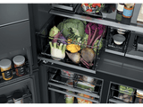 Frigorífico americano - Haier Horizon HCW99F18DIMB, No Frost, 182,5 cm, 630 l, Dispensador Agua y Hielo, Nutribank, Negro