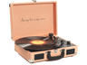 Tocadiscos - Prixton VC400, 78 rpm, Bluetooth, 2 Altavoces de 3W, Formato WAV, Peach