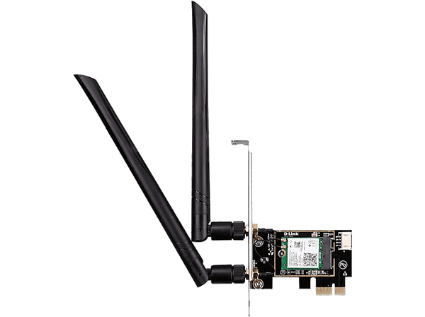 Adaptador Wi-Fi USB - D-Link DWA-X582, WiFi 6, 2.402 Gbit/s, Bluetooth 5.0, 2 Antenas, Negro