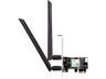 Adaptador Wi-Fi USB - D-Link DWA-X582, WiFi 6, 2.402 Gbit/s, Bluetooth 5.0, 2 Antenas, Negro