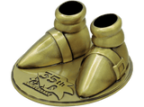Figura - FaNaTtik Sonic the Hedgehog. Limited Edition 35th Anniversary Metal Boot Replicas