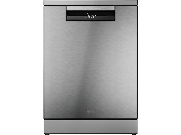 Lavavajillas - Haier  I-Pro Shine Series 7 XF 4A4M4PX, 14 servicios, 10 programas, 60 cm, Motor Inverter, Wi-Fi, Inox