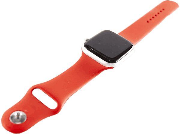Correa - Friendly License, Para Apple Watch 42/44 mm, Silicona, Rojo
