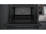 Horno compacto - Siemens CB734G1B1, Multifunción, Hidrolítico, 47 l, autolimpieza oxyLitic, App Home Connect, 60 cm, Negro