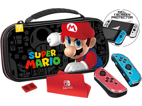 Funda - Ardistel GAME TRAVELER® GoPlay Action Pack Mario NNS53AP, Para Nintendo Switch™ y Nintendo Switch™ Modelo OLED, Multicolor