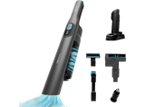 Aspirador de mano - Cecotec Conga Rockstar Micro+ Clean&Car, Potencia 210 W, 20 kPa, Motor Digital Brushless, Autonomía 40 min, Black