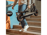 Patinete eléctrico - Cecotec Bongo G40 XXL Connected, Potencia máx 700 W, Potencia nominal 350 W, Neumáticos 10, Autonomía 40 km, Vel. 25 km/h, Negro