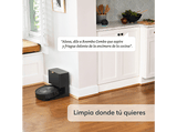 Robot friegasuelos - iRobot Roomba Combo j5+, 750 w, 360 ml, 72 min Autonomía, Grafito