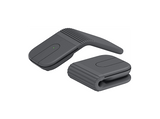 Ratón inalámbrico - Logitech Mobi Fold, Bluetooth-USB, 4000ppp, Multidispositivo, Multisistema, Personalizable, Clics silenciosos, Carga rápida, Negro