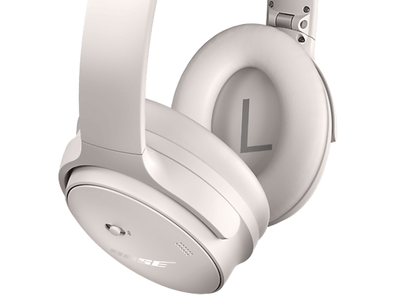 Auriculares inalámbricos - Bose QuietComfort Headphones, Cancelación ruido, Autonomía hasta 24 h, Ecualizador ajustable, Blanco