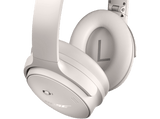 Auriculares inalámbricos - Bose QuietComfort Headphones, Cancelación ruido, Autonomía hasta 24 h, Ecualizador ajustable, Blanco