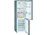Frigorífico combi - Siemens KG36NXIEA, No Frost, 186 cm, 326 l, Cajón HyperFresh, MultiAirflow, Inox