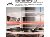 Barra de sonido - LG S80TY, Bluetooth, 480 W, 3.1.3 canales con subwoofer, Dolby Atmos y DTS, Negro