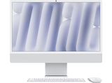 Apple iMac (2024) 24 Retina 4.5K, Chip M4, CPU de 8 núcleos, GPU de 8 núcleos, 16GB de RAM, 256 GB de SSD, Gigabit Ethernet, Plata