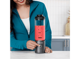 Batidora de vaso - nutribullet Flex Portable, Batidora personal, Vaso portátil, 7.4 V, 590 ml, Cable USB-C, Metálico