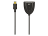 Adaptador cable - ISY IHD-9037, 2x HDMI input, 1x HDMI output, PVC, Máxima Resolución 720p, Negro