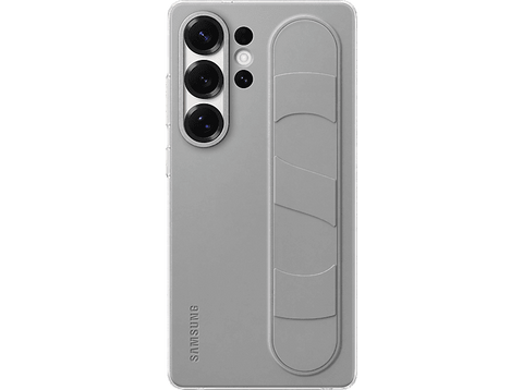 Funda - Samsung Standing Grip con soporte, Para Samsung Galaxy S25 Ultra, Gris