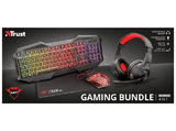 Pack gaming -  Trust GXT 1180RW, 4 en 1, Conexión por USB, Fácil instalación, Multicolor
