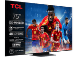 TV QD-Mini LED 75 - TCL 75C7K, UHD 4K, AiPQ Pro, Smart TV, DVB-T2 (H.265), Negro