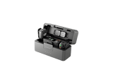 Micrófono - DJI MIC 3 (2 TX + 1 RX + Estuche de carga), Inalámbrico, Cancelación de ruido avanzada, 28h Autonomía, Negro