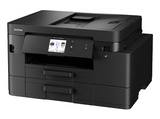 Impresora multifunción tinta - Brother MFC-J4550DW, Impresión doble cara, Impresión a Color, Wi-Fi, Bandeja 400 Hojas, Negro