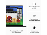 Apple MacBook Pro (2023) MRX53Y/A, 14,2, Chip M3 Max, CPU de 14 núcleos, GPU de 30 núcleos, 96 GB RAM, 2TB de SSD, macOS, Negro