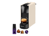Cafetera de cápsulas - Krups Essenza Mini XN110, 19 bar, 1310 w, 0.6 L, Calentamiento en 30 s, Apagado automático, Blanco