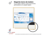 Aire acondicionado Split 1 x 1 - LG GALLERY09TV, 2236 fg/h, Wi-Fi, Gold Fin™, Freeze Cleaning, Blanco