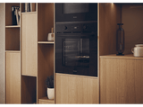 Horno - Haier H6 ID2P3T1HTB, Multifunción, Limpieza hidrolítica, 78 l, Wi-Fi hOn, 60 cm, Negro