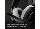 Auriculares gaming - Logitech G Astro A10, Diadema, Con cable, Para PS4/PS5, Micrófono volteable para silenciar, Control de volumen integrado, Negro