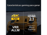 TV Mini LED 75 - Sony BRAVIA XR 75X95L, 4KHDR120, TDT HD, HDMI 2.1 Perfecto PS5, Google TV, Alexa, Bluetooth, Eco, BRAVIA Core, Dolby Atmos / Vision