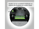 Robot friegasuelos - iRobot Roomba Combo j5+, 750 w, 360 ml, 72 min Autonomía, Grafito