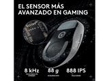 Ratón gaming - Logitech G Pro X Superlight 2C, Inalámbrico, 44.000ppp, Bluetooth-Lightspeed, Interruptores, PC-Mac, Botones personalizables, Blanco