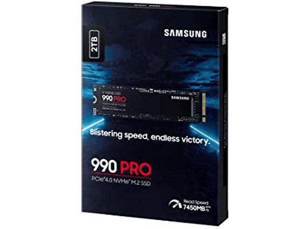 Disco duro SSD Interno 2 TB - Samsung 990 PRO MZ-V9P2T0BW 124306