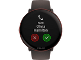Reloj deportivo - Polar Ignite 3, 22 mm, 1.2, AMOLED, Talla S-L, Cristal curvo, GPS dual, Autonomía 5 días, Marrón/cobre