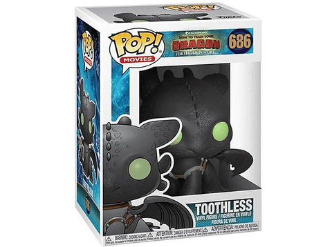 Figura Funko Pop! - Cómo entrenar a tu dragón 3: Toothless , 10 cm, Vinilo