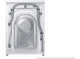 Lavadora carga frontal - Samsung WW90T634DLH/S6, 9kg, 1400 rpm, 22 programas, EcoBubble™, Autodosificación, Blanco