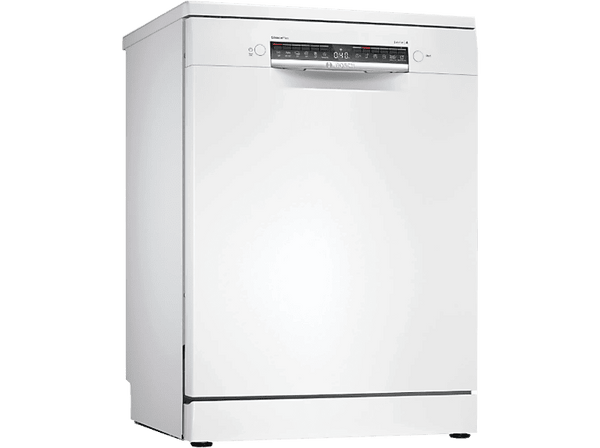 Lavavajillas - Bosch SMS4EMW06E, 14 servicios, 6 programas, 60 cm, Home Connect, RackMatic, Blanco