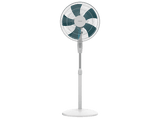 Ventilador de pie - Cecotec EnergySilence 515 WindLite Pro, 3 velocidades, Oscilación automática, 5 aspas aerodinámicas y máxima seguridad, Blanco