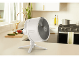 Ventilador de pie - Shark FlexBreeze, 240 V, 5 Velocidades, Sobremesa, Portátil, Altura Ajustable, Blanco mate