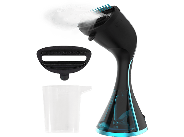 Plancha de vapor vertical - Cecotec IronHero 2100 Ultimate, 2100 W, 250 ml, 40 g/min, 3 modos, Calentamiento doble, 30 segundos, Luz LED, Black