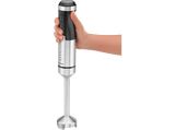 Batidora de mano - Ufesa Orion 1500 Max, 1500W, Antisalpicaduras, Turbo, Ergonómica, Inox