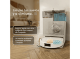 Robot friegasuelos - IRobot Roomba® 415 Combo, 20 000 Pa, Autonomía de 90 días, Antienredos, Blanco