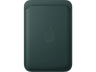 APPLE Cartera de trenzado fino con MagSafe para el iPhone, Verde Oscuro