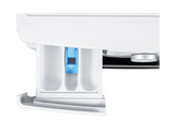 Lavadora secadora - KOENIC KWDR 8643 A INV, 8kg + 6kg, 1350 rpm, Motor Inverter silencioso, AquaStop, Blanco