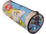 Estuche - One Piece, Forma de tubo, Con cremallera