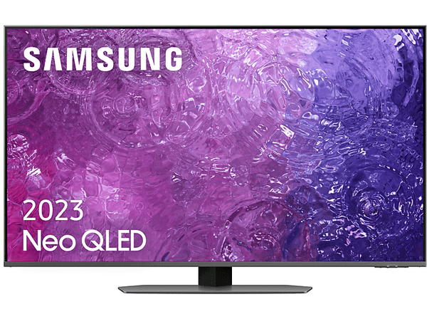 TV Neo QLED 43" - Samsung TQ43QN90CATXXC, Neo QLED 4K, Neural Quantum Processor 4K, Smart TV, DVB-T2 (H.265), Carbón Silver