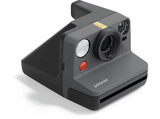 Cámara instantánea - Polaroid Now Generation 3, Temporizador automático, Flash preciso, Negro
