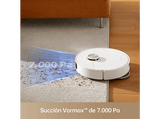Robot aspirador - Dreame L10s Plus Ultra Heat, 7000 Pa, 220 min Autonomía, Eleva las Mopas 10.5 mm, Blanco